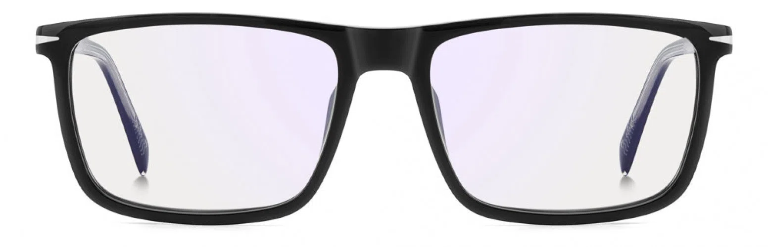 David Beckham DB1181 Eyeglasses - BLKDKRUT - view 2